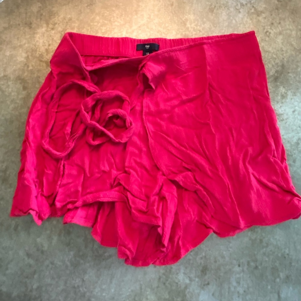 F21 Pink swim cover up shorts